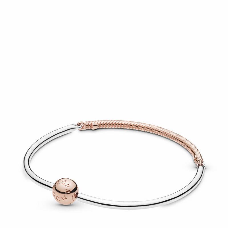 Bratara Fixa Pandora Rose™ Moments Three-link (6UArhvBk)